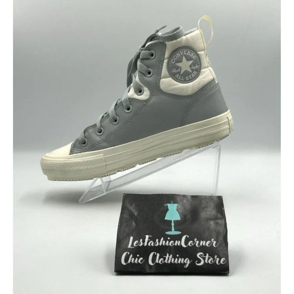 Converse Chuck Taylor All Star Men's Gray Hi Berkshire Boot Size 6 Wo's 8 3216 - Picture 16 of 16